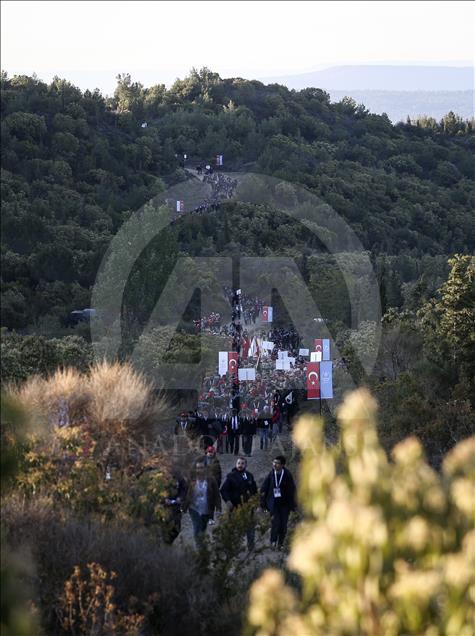 Çanakkale Kara Savaşları'nın 102. yılı