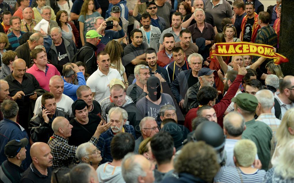 Makedonija: Demonstranti upali u parlament