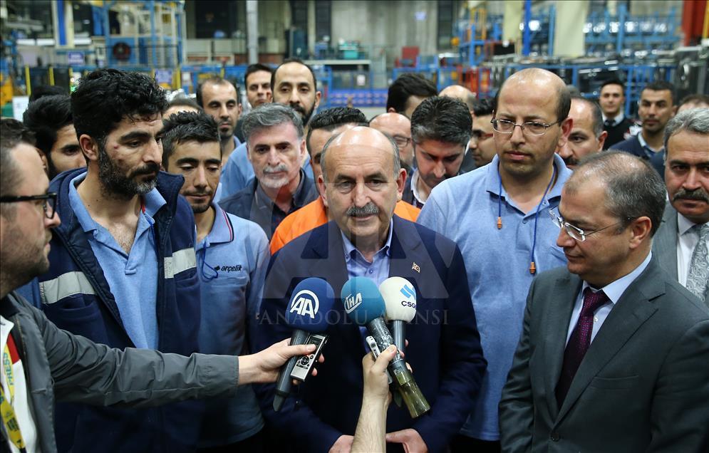 Çalışma ve Sosyal Güvenlik Bakanı Mehmet Müezzinoğlu