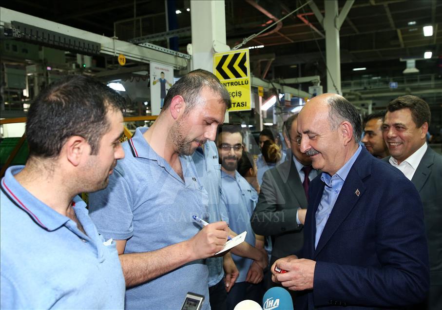 Çalışma ve Sosyal Güvenlik Bakanı Mehmet Müezzinoğlu
