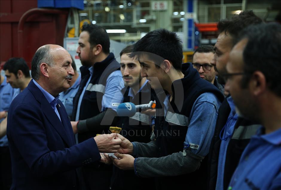 Çalışma ve Sosyal Güvenlik Bakanı Mehmet Müezzinoğlu