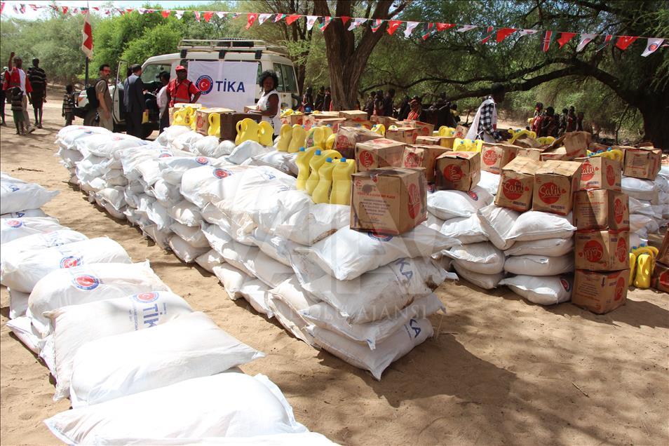 TİKA'dan Kenya'ya gıda yardımı