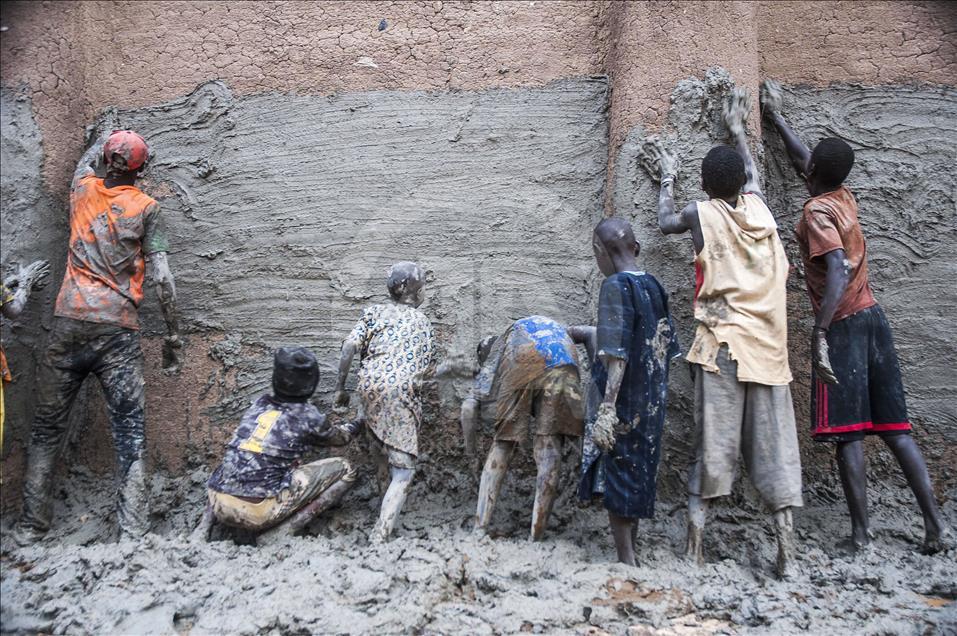Mali'de UNESCO'nun Dünya Tarihi Mirası Listesi'ndeki Ulu Cami