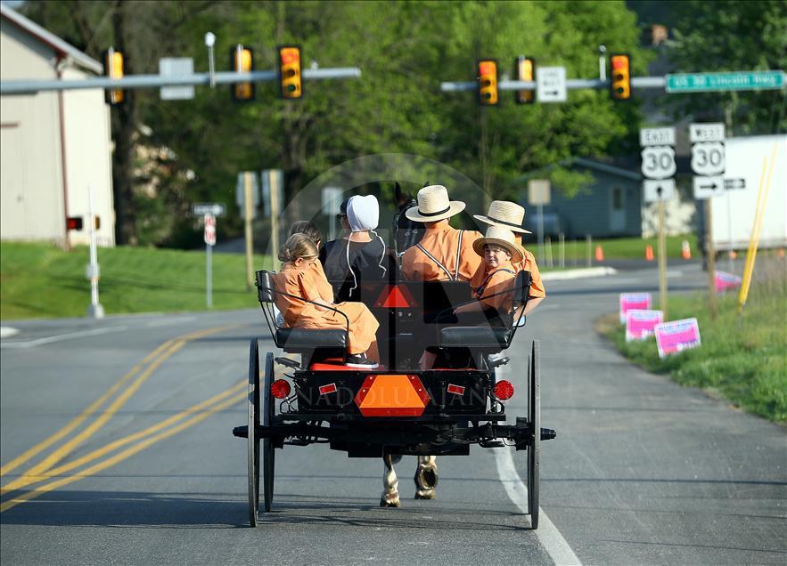 Central Pennsylvania, home to an iconic set of plain people, the Amish