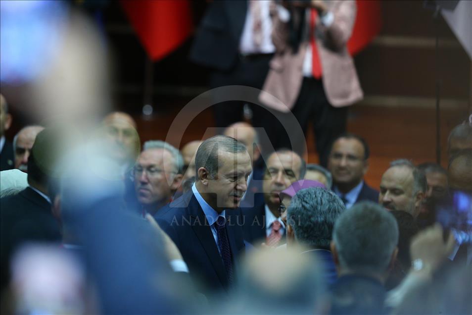 Cumhurbaşkanı Erdoğan'ın AK Parti'ye üye oldu 