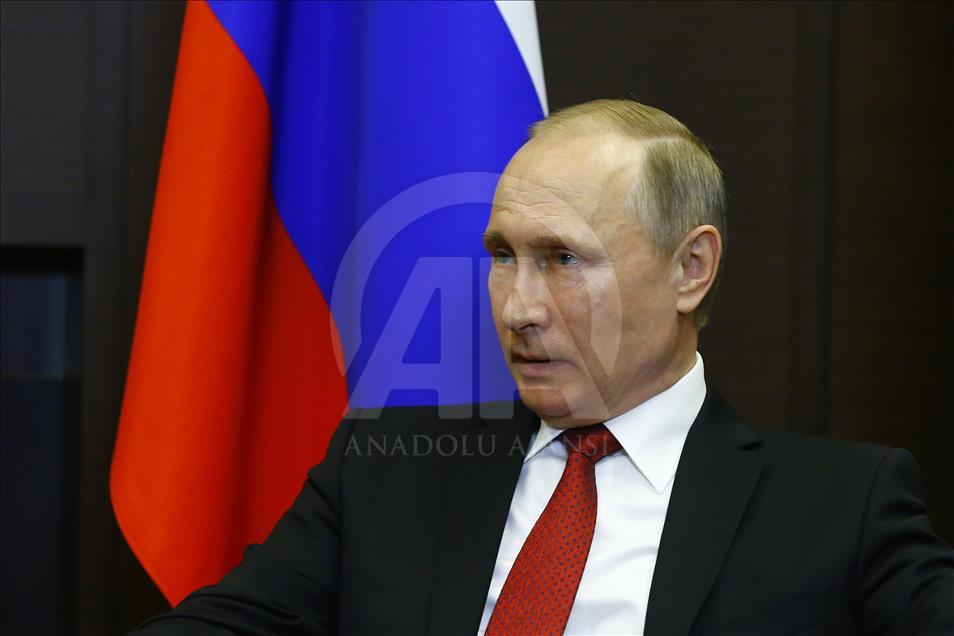 Erdoğan - Putin görüşmesi