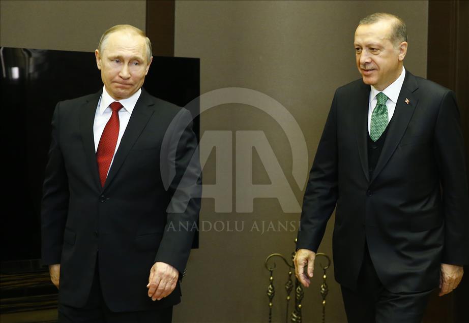 Erdoğan - Putin görüşmesi