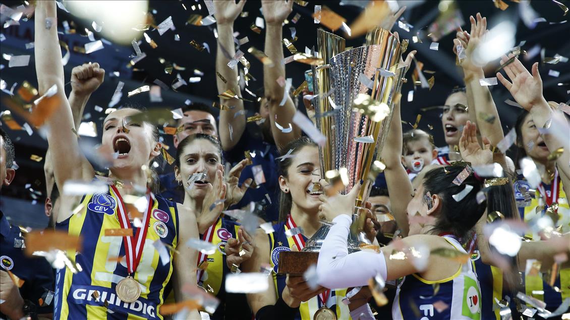 Fenerbahce Grundig won the 2016-2017 Turkish Women’s Volleyball League