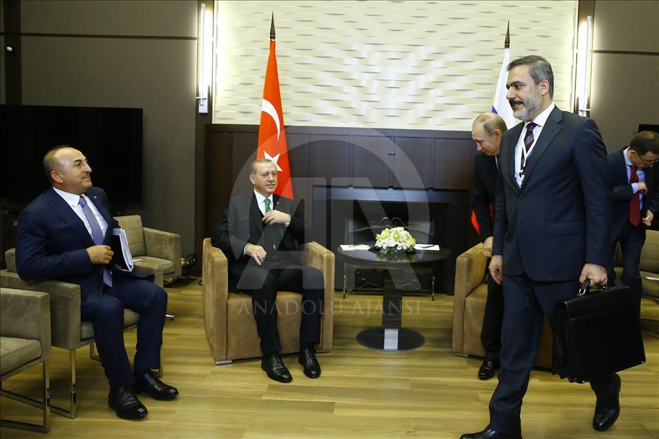 Erdoğan - Putin görüşmesi