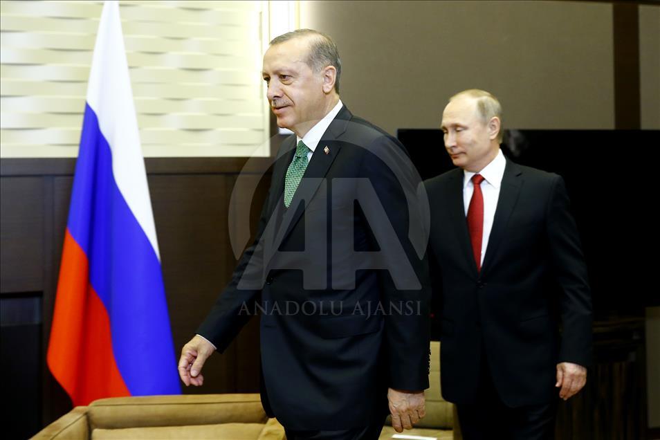 Erdoğan - Putin görüşmesi