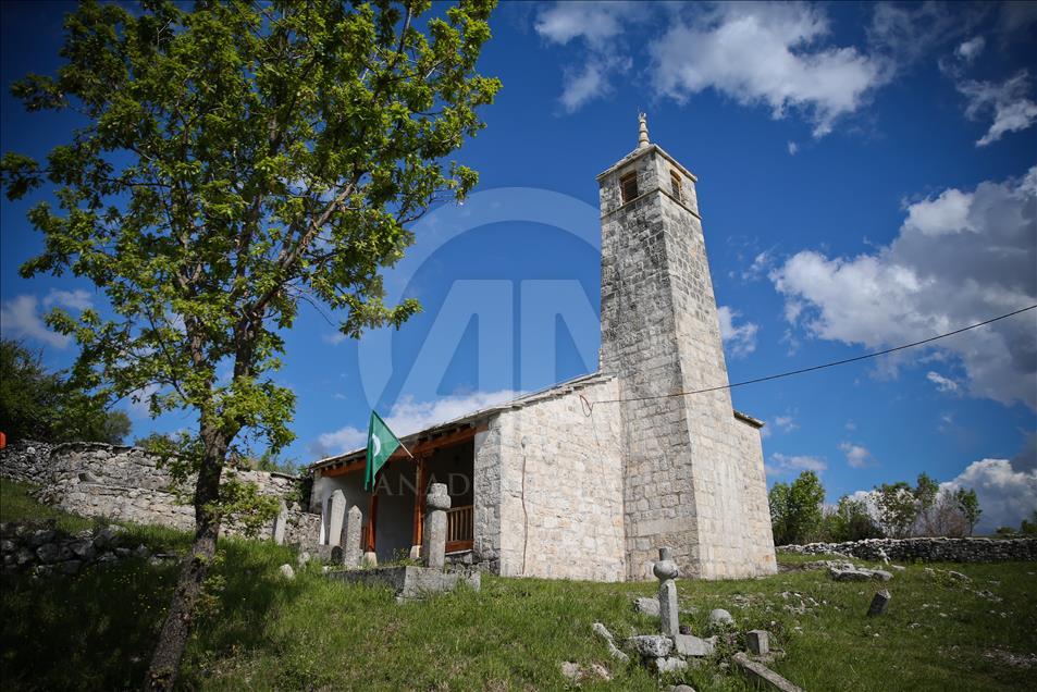 Džamija u Planoj kod Bileće s jedinstvenim tipom minareta: Opstala četiri vijeka uprkos trima rušenjima
