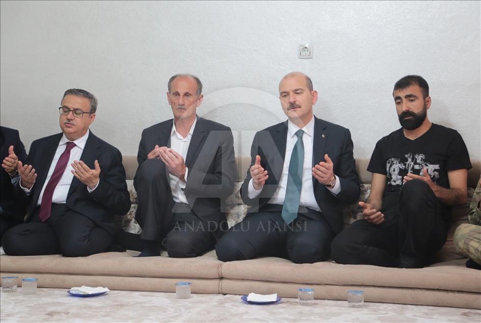 İçişleri Bakanı Süleyman Soylu Silopi'de