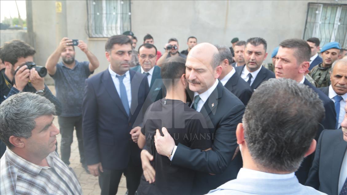 İçişleri Bakanı Süleyman Soylu Silopi'de