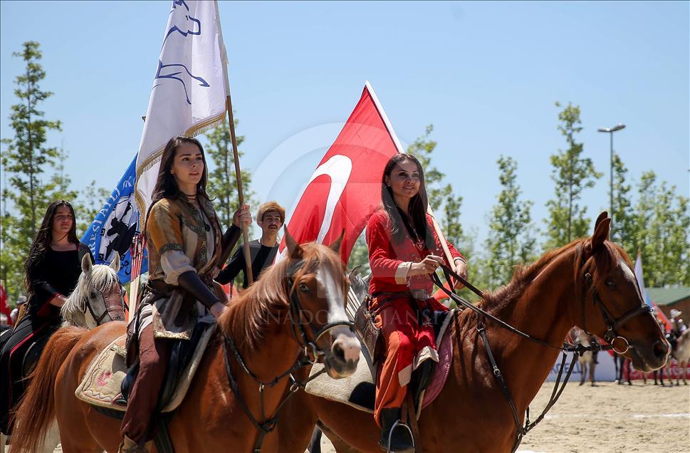 Istanbul Ethnosports festival showcases Turkic culture