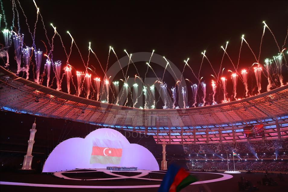 Bakü'de İslami Dayanışma Oyunları coşkusu