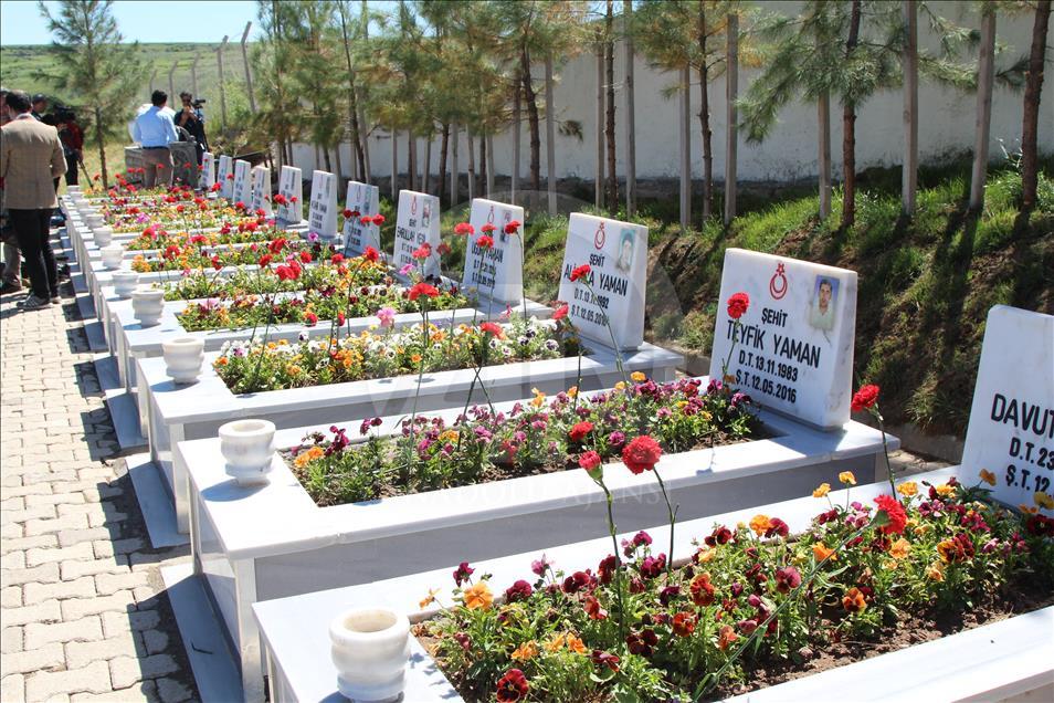 PKK'lı teröristlerce Dürümlü'de katledilenler anıldı