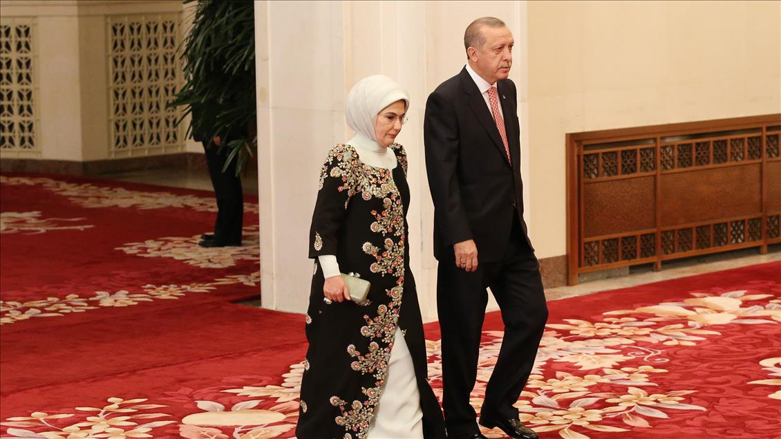 Cumhurbaşkanı Erdoğan Çin'de