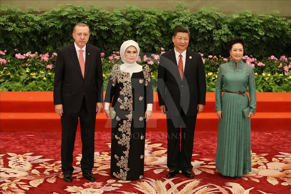 Cumhurbaşkanı Erdoğan Çin'de