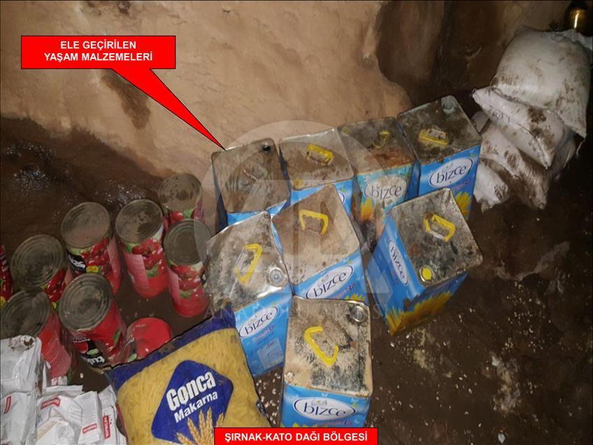 Şırnak İncebel Dağları'ndaki operasyon sürüyor