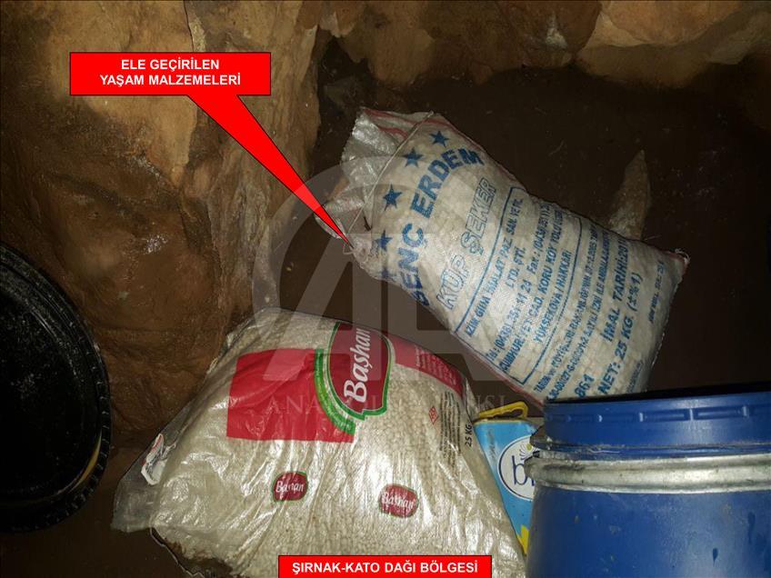 Şırnak İncebel Dağları'ndaki operasyon sürüyor