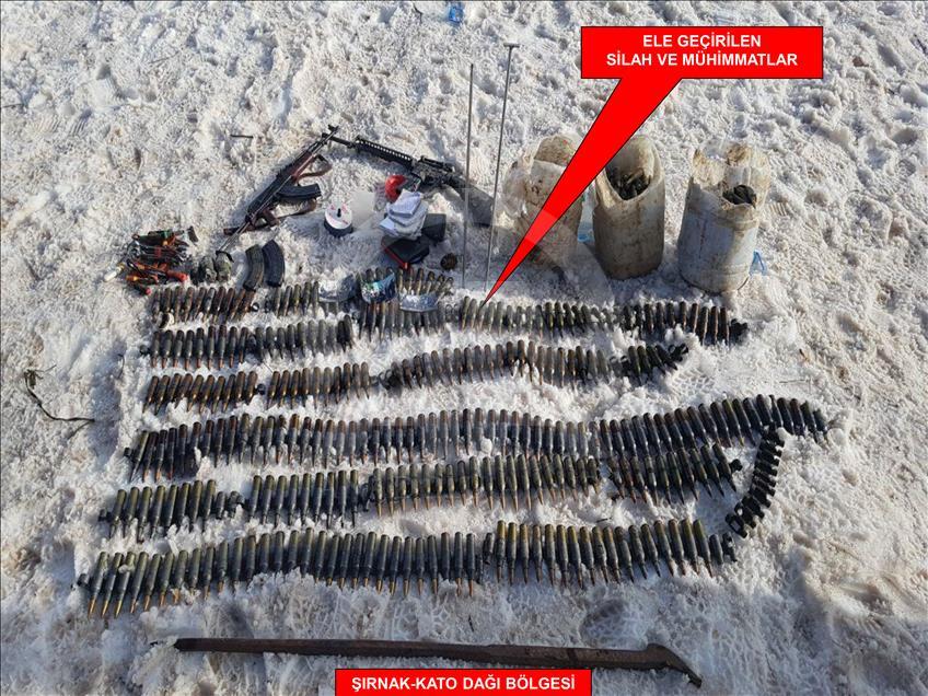 Şırnak İncebel Dağları'ndaki operasyon sürüyor