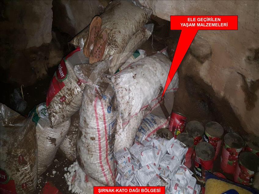 Şırnak İncebel Dağları'ndaki operasyon sürüyor