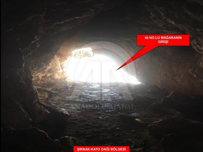 Şırnak İncebel Dağları'ndaki operasyon sürüyor