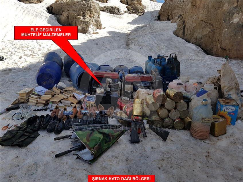 Şırnak İncebel Dağları'ndaki operasyon sürüyor