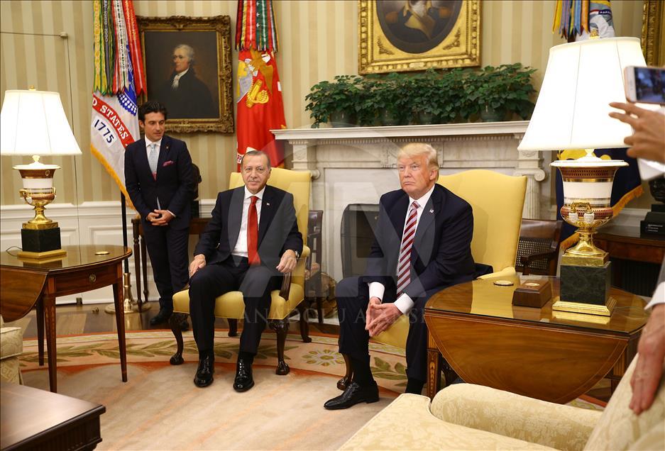 Erdoğan-Trump görüşmesi