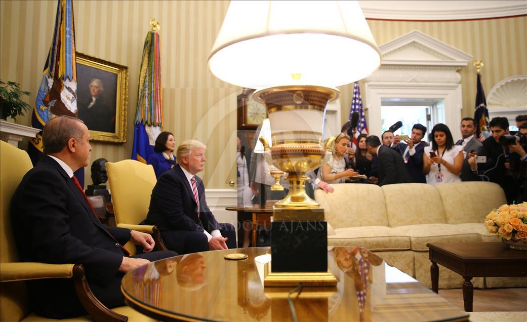 Erdoğan-Trump görüşmesi