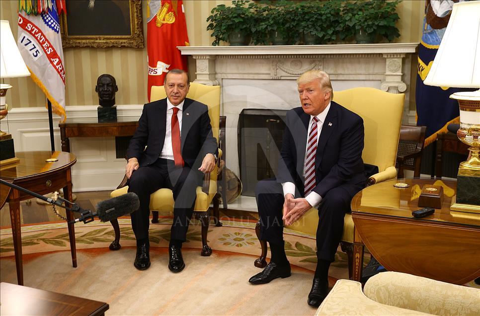 Erdoğan-Trump görüşmesi