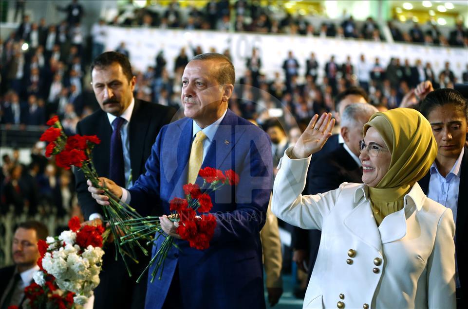Third extraordinary congress of Turkey's ruling Justice and Development (AK) Party