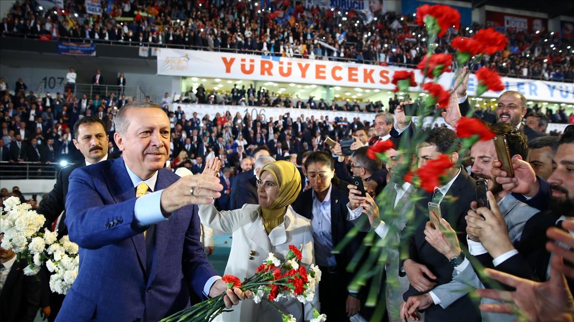 Third extraordinary congress of Turkey's ruling Justice and Development (AK) Party