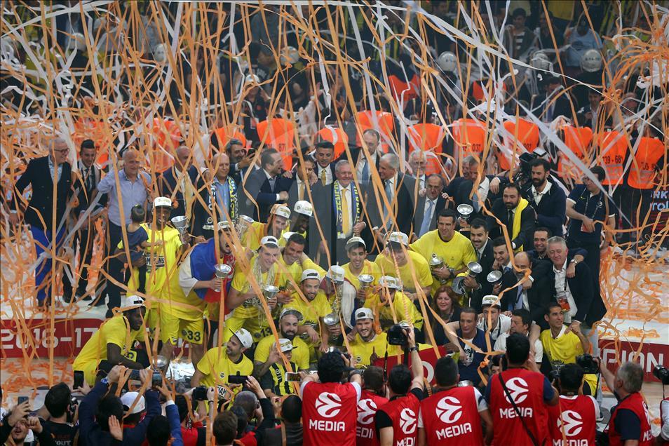Fenerbahce wins Turkish Airlines Euroleague Final Four