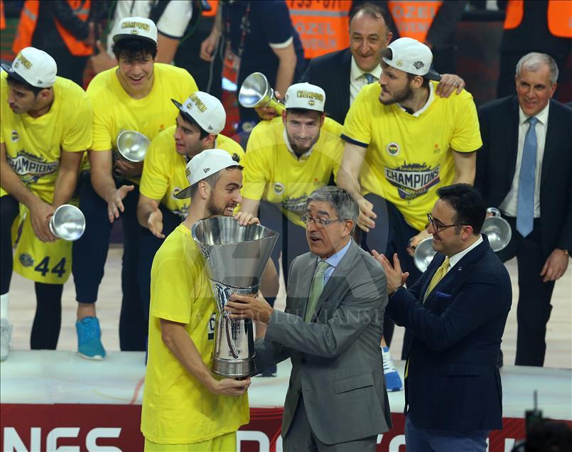 Fenerbahce wins Turkish Airlines Euroleague Final Four