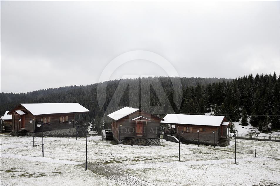 Trabzon'da kar yağışı