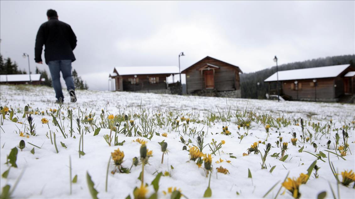 Trabzon'da kar yağışı
