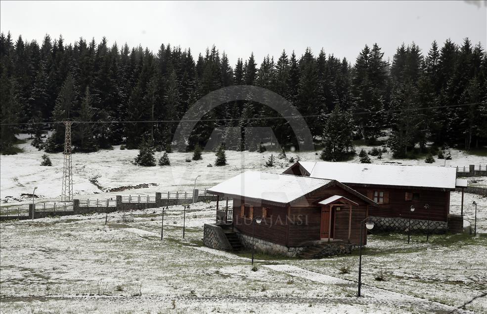 Trabzon'da kar yağışı
