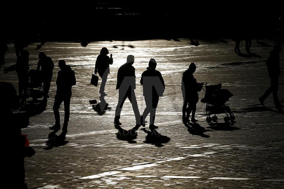 Daily life in Moscow 