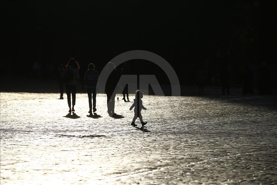 Daily life in Moscow 