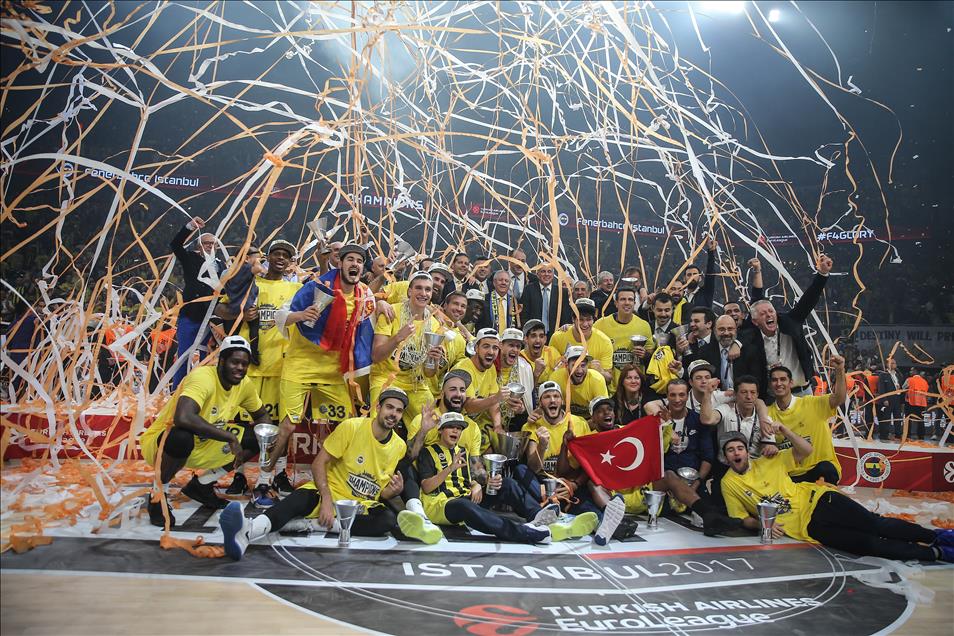 Fenerbahçe THY Avrupa Ligi'nin şampiyonu
