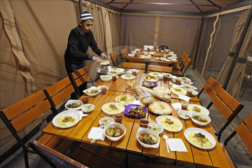 Iftar dinner of Ramadan 2017 in Kiev