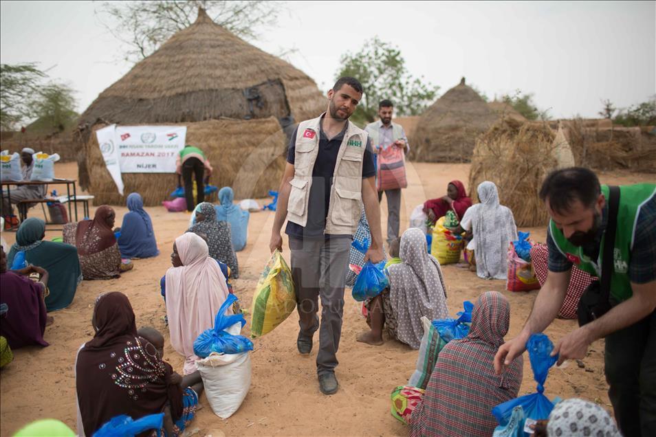کمک‌ بنیاد همیاری‌های بشری ترکیه به مردم نیجر