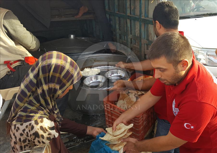 اقدامات بشردوستانه هلال احمر ترکیه در عراق
