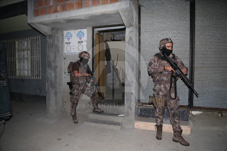 Adana'da terör operasyonu