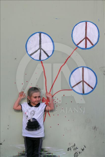 Tarihi ve doğal güzellikler trafo duvarlarına yansıtılıyor