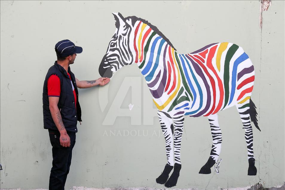 Tarihi ve doğal güzellikler trafo duvarlarına yansıtılıyor
