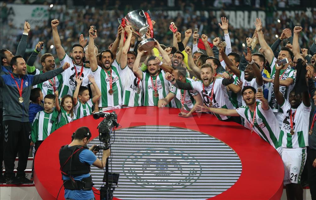 Ziraat Türkiye Kupası'nı Atiker Konyaspor kazandı