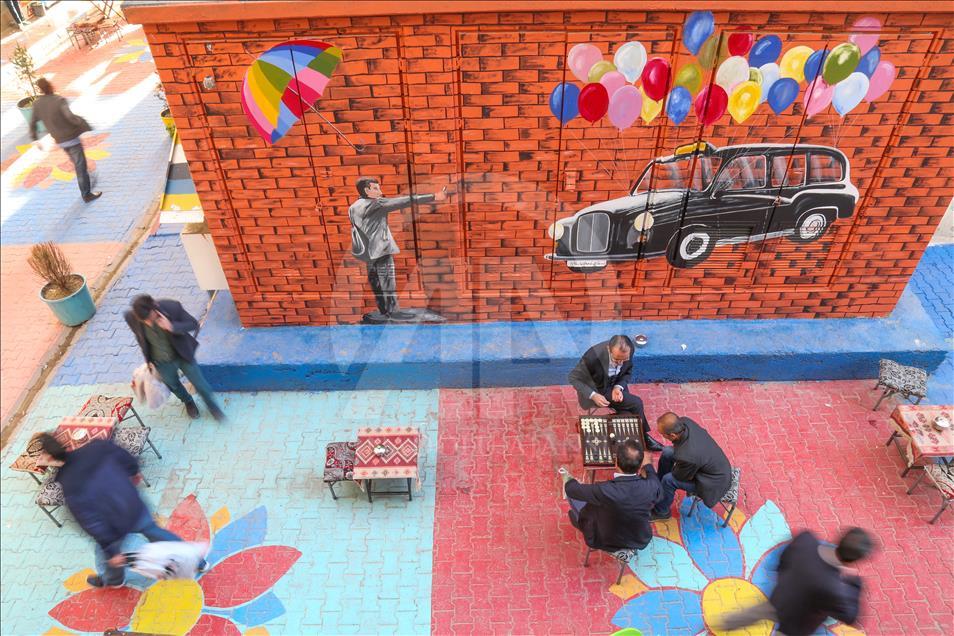 Tarihi ve doğal güzellikler trafo duvarlarına yansıtılıyor