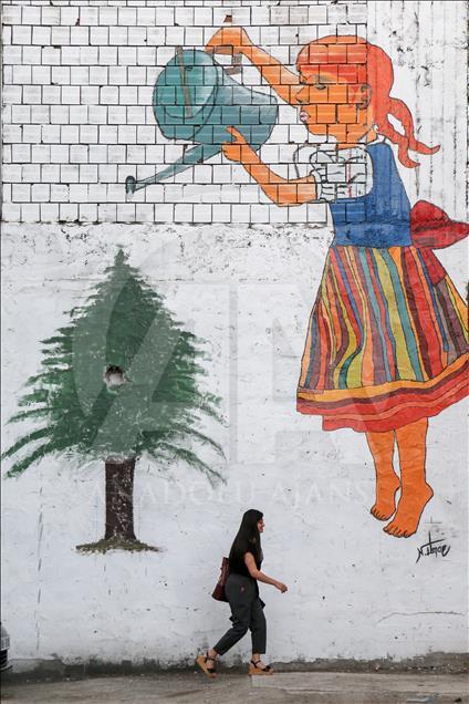 Tarihi ve doğal güzellikler trafo duvarlarına yansıtılıyor